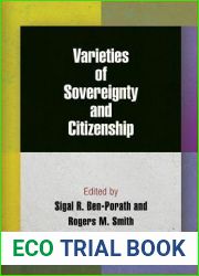 Varieties of Sovereignty and Citizenship (Democracy, Citizenship, and Constitutionalism)