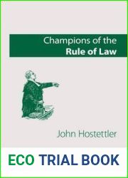 Champions of the Rule of Law