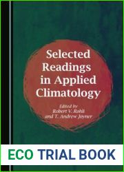 Selected Readings in Applied Climatology