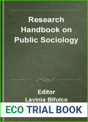 Research Handbook on Public Sociology (Research Handbooks in Sociology series)