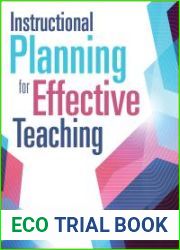 Instructional Planning for Effective Teaching
