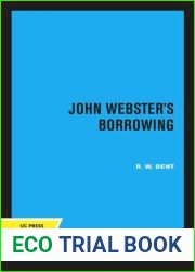 John Webster|s Borrowing