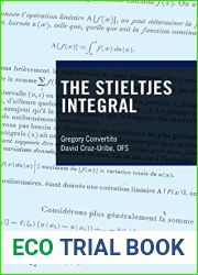The Stieltjes Integral