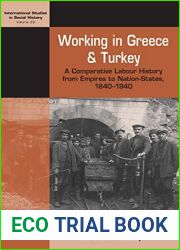 Working in Greece and Turkey: A Comparative Labour History from Empires to Nation-States, 1840-1940 (International Studies in Social History, 33)