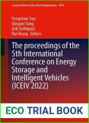 The Proceedings of the 5th International Conference on Energy Storage and Intelligent Vehicles (ICEIV 2022) (Lecture Notes in Electrical Engineering, 1016)
