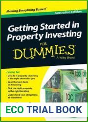 Getting Started in Property Investment for Dummies - Australia