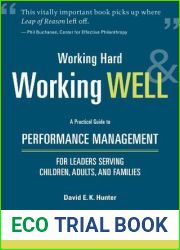 Working Hard - and Working Well