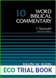 1 Samuel, Volume 10: Second Edition