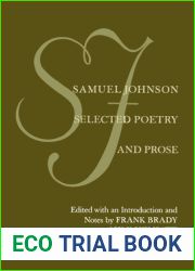 Samuel Johnson: Selected Poetry and Prose