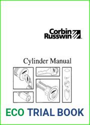 Corbin Russwin Cylinder Manual