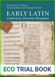 Early Latin: Constructs, Diversity, Reception