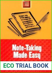 Note-Taking Made Easy (Study Smart Series)