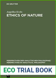 Ethics of Nature: A Map