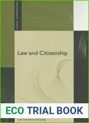 Law and Citizenship (Legal Dimensions)