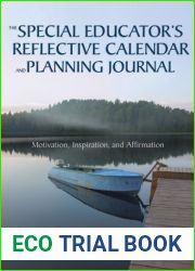 The Special Educator|s Reflective Calendar and Planning Journal: Motivation, Inspiration, and Affirmation