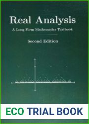 Real Analysis (2nd edition)