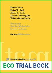 Surveys on Solution Methods for Inverse Problems