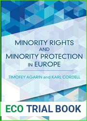 Minority Rights and Minority Protection in Europe