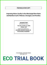 Improving Water Quality in the Mississippi River Basin and Northern Gulf of Mexico: Strategies and Priorities
