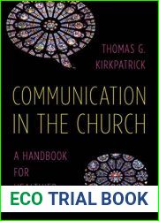 Communication in the Church: A Handbook for Healthier Relationships