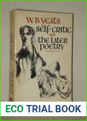 W.B. Yeats: Self Critic