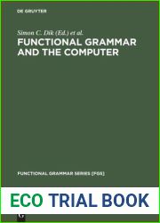 Functional Grammar and the Computer