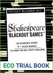 Shakespeare Blackout Games (Totally Blacked Out)