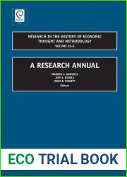Research in the History of Economic Thought and Methodology: A Research Annual