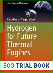 Hydrogen for Future Thermal Engines (Green Energy and Technology)