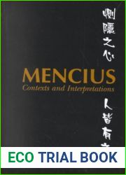Mencius: Contexts and Interpretations