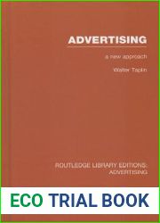 Advertising a New Approach