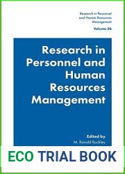 Research in Personnel and Human Resources Management (Research in Personnel and Human Resources Management, 36)