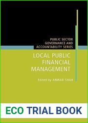 Local Public Financial Management (Public Sector Governance and Accountability)