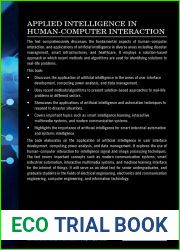 Applied Intelligence in Human-Computer Interaction