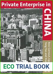 Private Enterprise in China