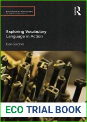Exploring Vocabulary (Routledge Introductions to Applied Linguistics)