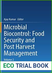 Microbial Biocontrol: Food Security and Post Harvest Management: Volume 2