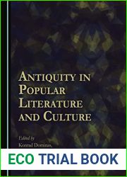 Antiquity in Popular Literature and Culture