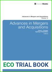 Advances in Mergers and Acquisitions