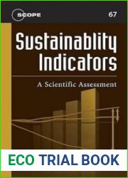 Sustainability Indicators