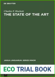 The State of the Art (Janua Linguarum. Series Minor, 73)