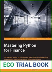 Mastering Python for Finance