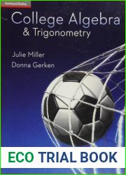 College Algebra and Trigonometry