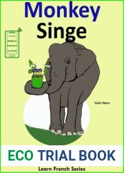 Learn French : Monkey - Singe.