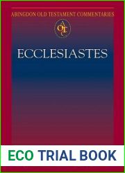 Abingdon Old Testament Commentaries: Ecclesiastes