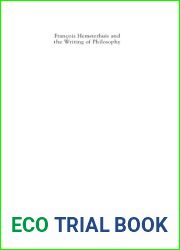 Francois Hemsterhuis and the Writing of Philosophy
