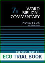 Joshua 13-24, Volume 7b: Second Edition
