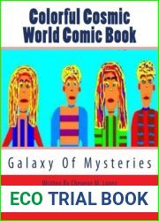 Colorful Cosmic World Comic Book: Galaxy Of Mysteries