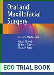 Oral and Maxillofacial Surgery: Revision Study Guide