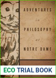 Adventures in Philosophy at Notre Dame